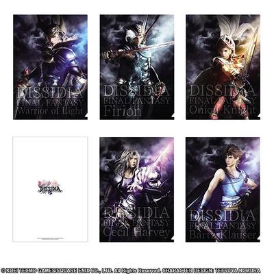 Dissidia Final Fantasy NT Clear File Set A 5 Types 1 Each Type Set,