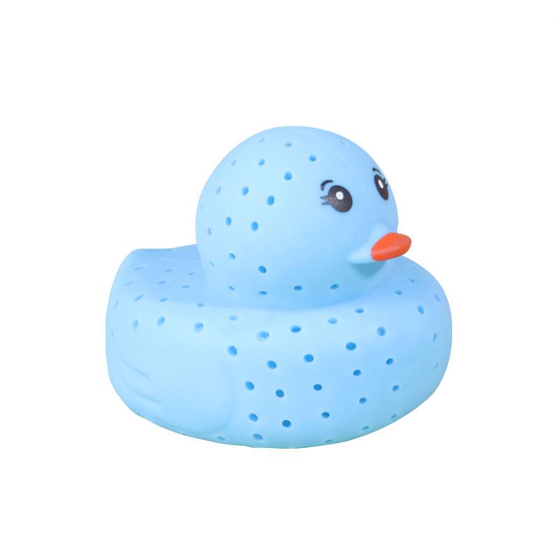 Stress Relieving Squeezing Toy Duck - Water Absorbing Bath Toy for Kids Summer Swim Novelty Sponge Toy for Children