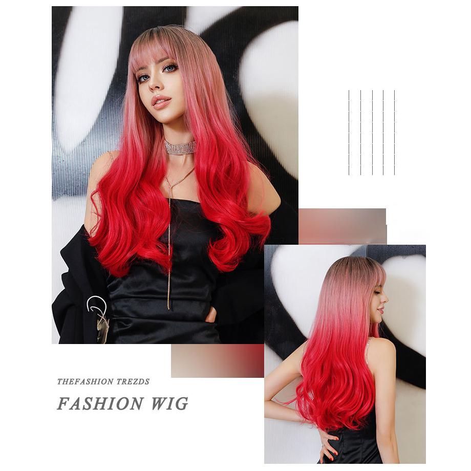 Păr lung de 65 cm pentru femei Păr ondulat Păr ondulat Păr simulat Acoperire pentru păr Frumusețe naturală Articole decorative pentru cap Perucă