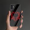 Albania Flag Tempered Glass Phone Case For iPhone Samsung Galaxy OnePlus Oppo Xiaomi Redmi Note S A 7 8 9 10 11 12 13 14 20 21 22 53 Pro Max Ultra