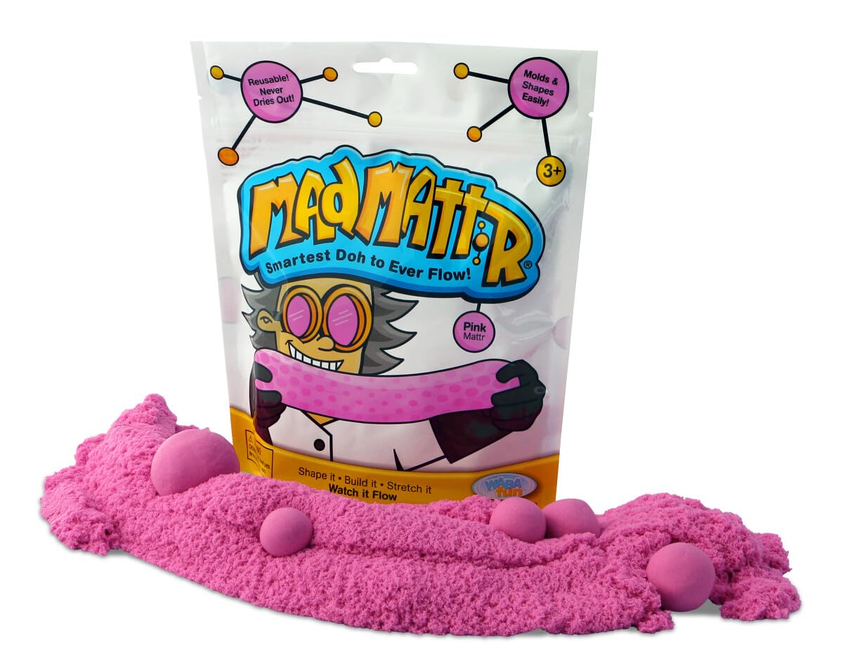 

Waba Fun Mad Matter (Pink) [Educational Clay and Sand Toy] Authentic Waba Fun Mad Matter (Pink)
