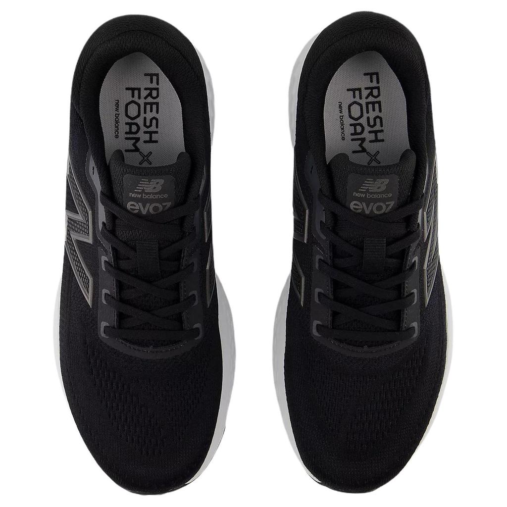 New Balance Fresh Foam X EVOZ V4 Low Top Running Shoes Men's Black Sneakers MEVOZLK4