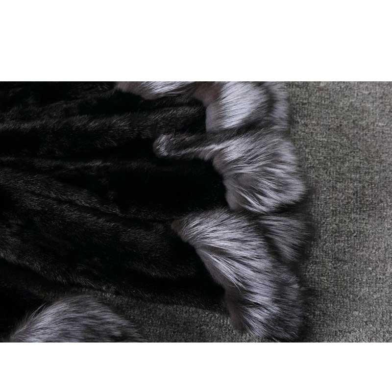 Women's Exquisite Faux Fur Coat Hooded Soft Fleece Thick Jacket Plus Size Coat Female Cardigan