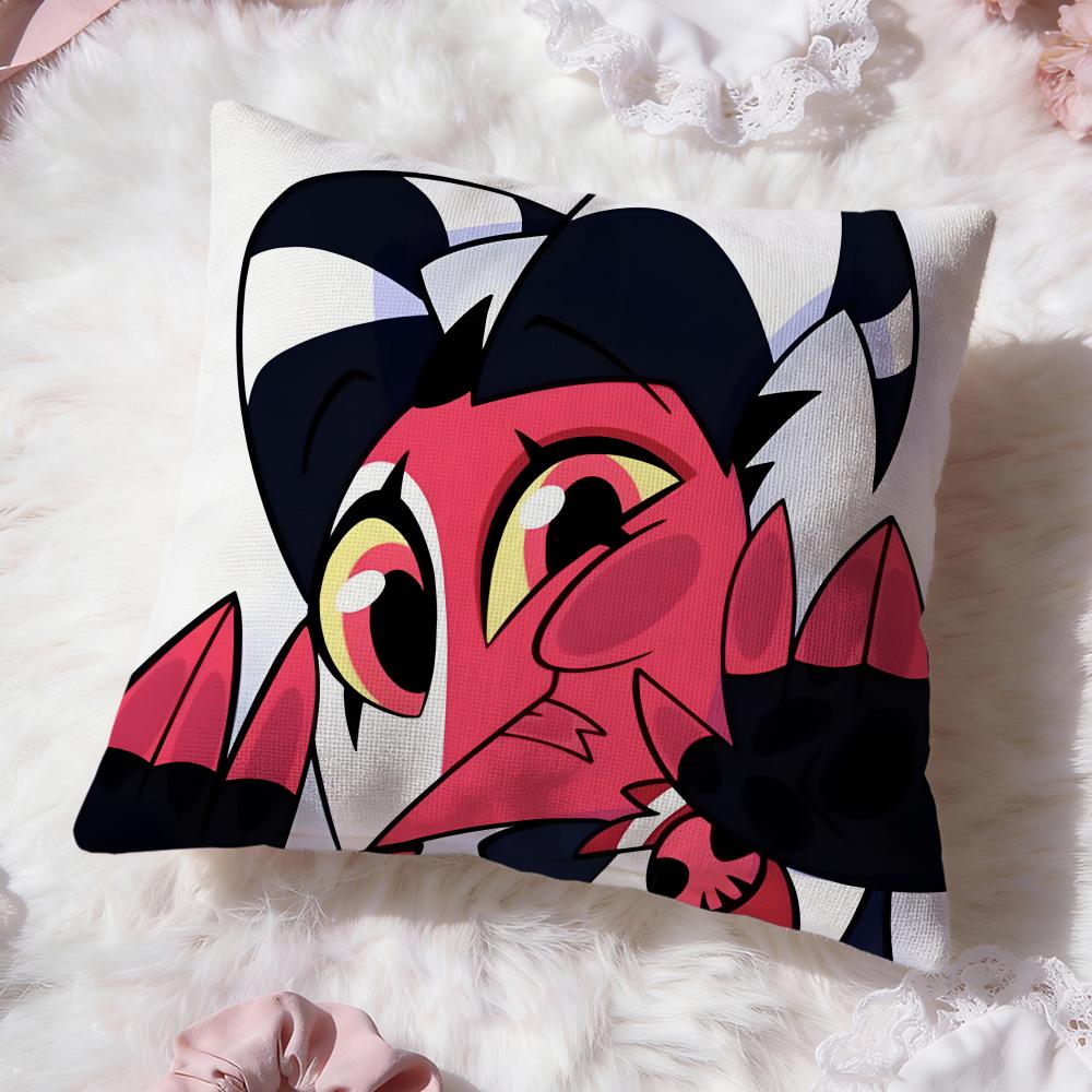 Anime H-Helluva B-BossS Cushion Cover Premium Comfort Reversible Pillow Cove -Two In One Design for Any Room & Car Interior