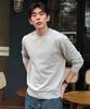 MINDBRIDGE Washable Linen-Like Semi-Overfit Knit
