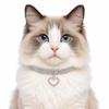 Adjustable Cat Collar Necklace Decorative Pendant Dog Collar Accessory Pet Neck Collar  For Cat Dog