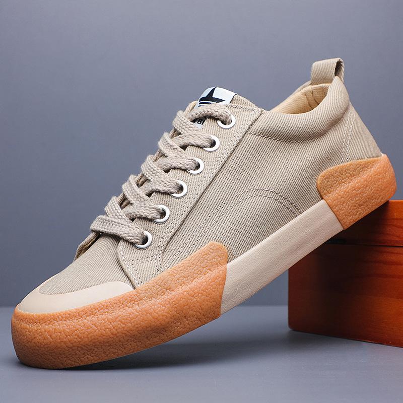 Flash step men's canvas shoes board shoes casual shoes 25115