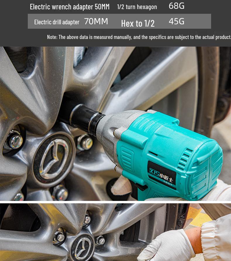 11-Piece Hex Socket Wrench Set for Electric and Air Tools