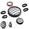 Front Headlight Guard Cover Grille Black Set Fit For Yamaha Pg-1 2023-2024
