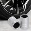 4/8Pcs Car Tire Valve Stems Caps Knurling Style Tire Valve Cap Aluminum Tire Wheel Stem Air Valve Cap Car Universal Accessories