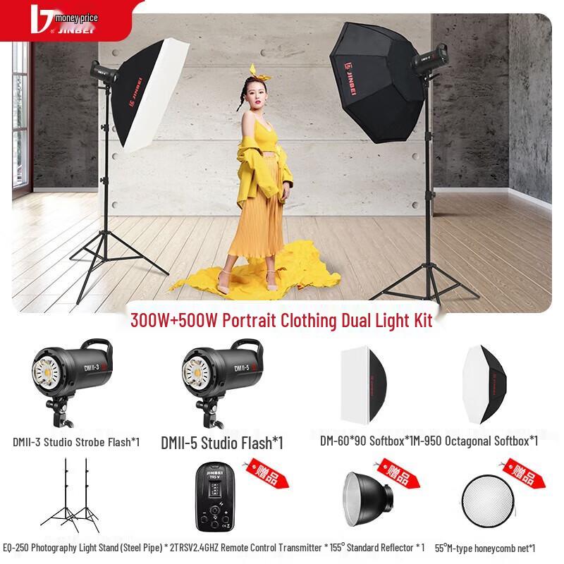 JINBEI DMII Studio Flash Light Set