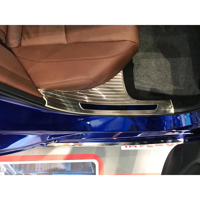 Protecție prag bară spate Honda Accord generația a 10-a - Oțel inoxidabil