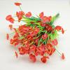 2pcs Artificial Flowers Plastic Fake Bouquets Dining Table Indoor Desktop Ornaments Home Decor Wedding Party Table Centerpiece