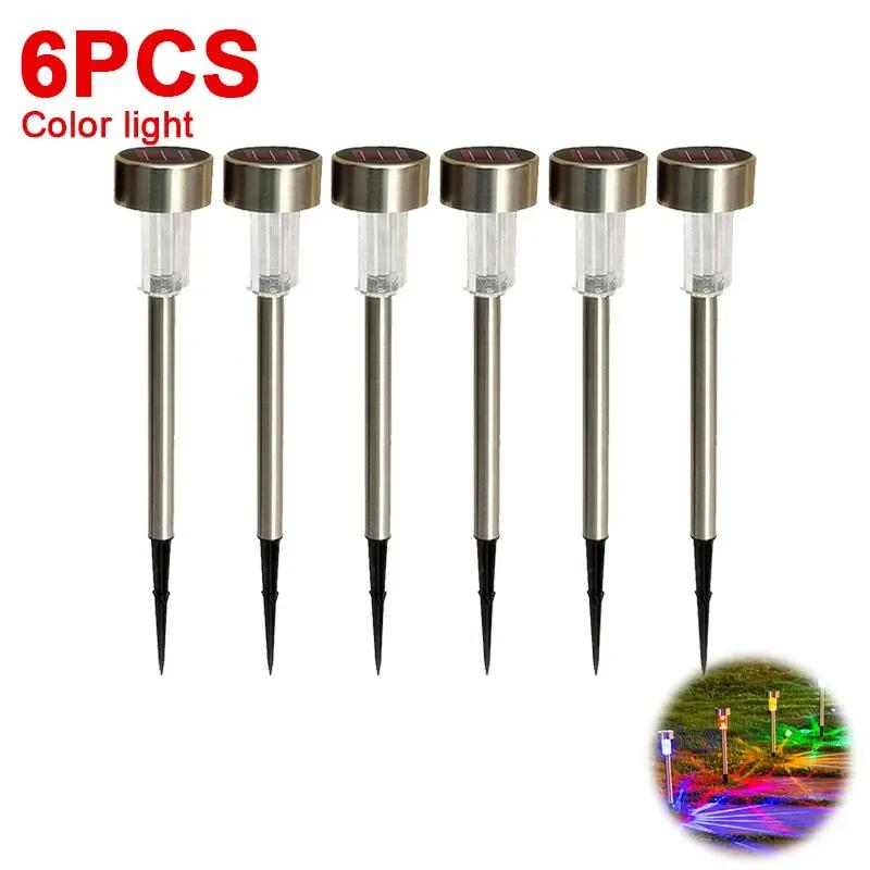 Solar-Außenleuchten, Gartenlampe, solarbetrieben, wasserdicht, für Landschaft, Weg, Außenbereich, für Hof, Hinterhof, Rasen, Terrasse, dekorativ