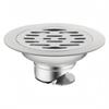 Stainless Steel Bathroom Floor Drain Round Shape Odor Resistant Anti Clog Drain Cover for Shower Room Kitchen Utility Area
