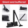 Adjustable Speed Door Closer 25KG To 85KG Hardware New Hydraulic Buffer