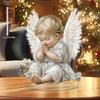 Angel Baby Acrylic Bohemian Home Decoration Holiday - 2D Flat Acrylic Desktop Ornament, Wall Decor Art, Four Seasons Decoration