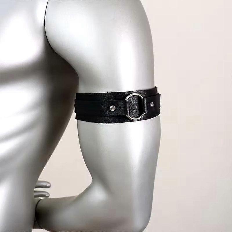 Moda Uomo Imbracatura per Corpo Camicia in Ecopelle Cinghie Regolabili Y-back Cintura da Uomo