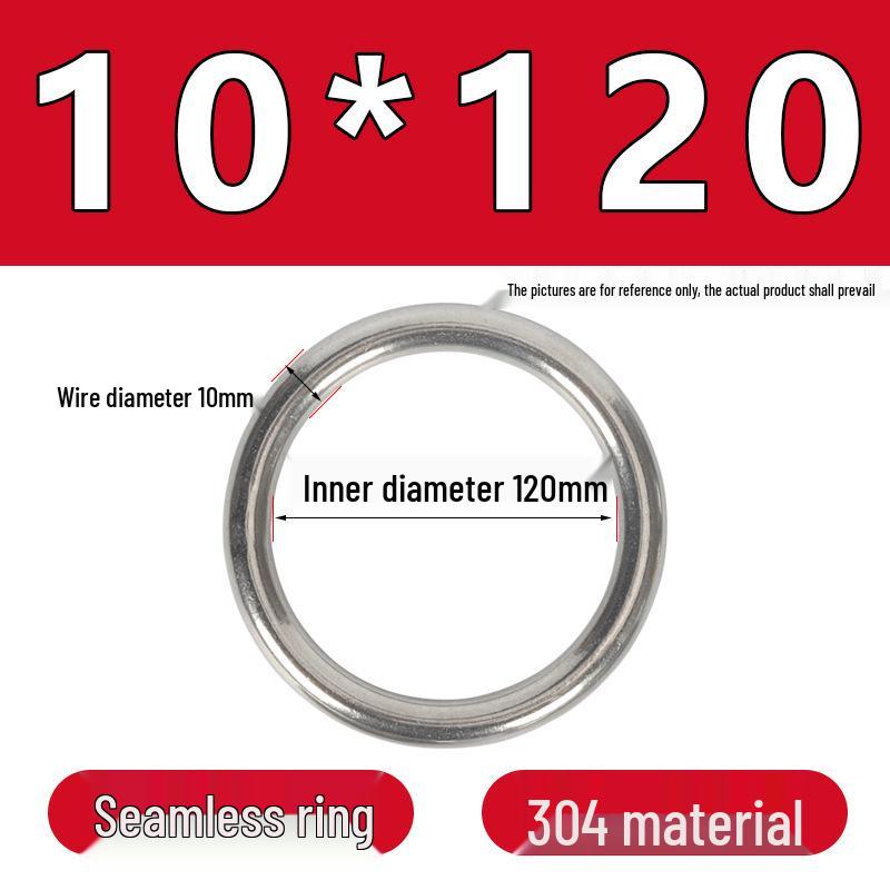Stainless Steel Seamless O-Ring: Corrosion-Resistant Accessory for Handbags and Pet Gear