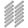 12PCS Stainless Steel Standoff Screw 12x60MM Sign Holder Mounting Screws with Wall Anchors