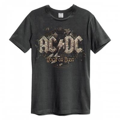 Amplified Unisex Adult Rock Or Bust Tour AC/DC T-Shirt