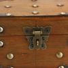 2 Stück Holz Retro Schatztruhe Zahlenschloss Andenken Aufbewahrungsbox Heimdeko