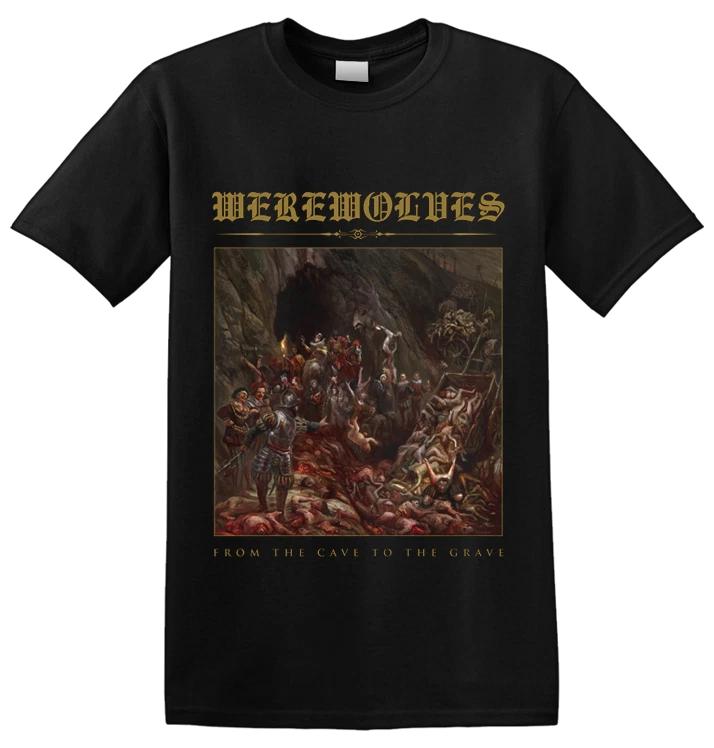 WEREWOLVES - From The Cave To The Grave T-Shirt 2XL