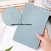 A5A6/B5 Soft Pu Leather 96/100 Sheets Notebook Journal Business Office Work Meeting Notepad Diary Planner School Stationery