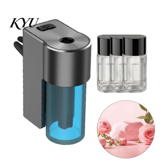 Automatic Car Scent Diffuser Smart Air Freshener Sprayer, Aroma for Vehicle AC Vent, Odor Eliminator USB Rechargeable Essential Oil Interior And Home