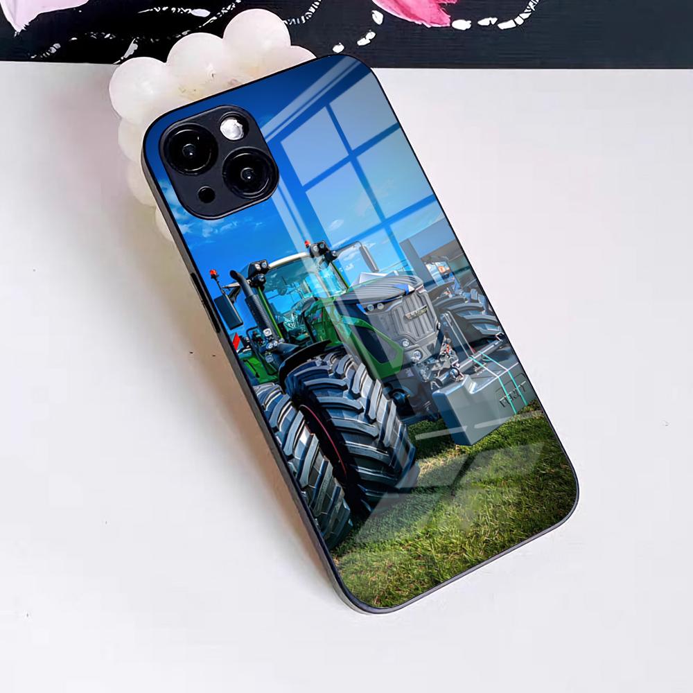 

Machinery FENDT Phone Case For IPhone 17 Pro Max 16 15 14 Pro Max 13 11 X Xs Xr 8 7Plus Glass Cover iPhone 16 Pro