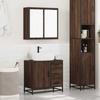 VidaXL Ensemble De Meubles De Salle De Bain 2 Pcs Chêne Marron 3300899