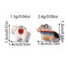5PCS New Zinc Alloy Animal Pendant Accessories Little Horse Multi-purpose DIY Accessories Necklaces Charms DIY Jewelry Making