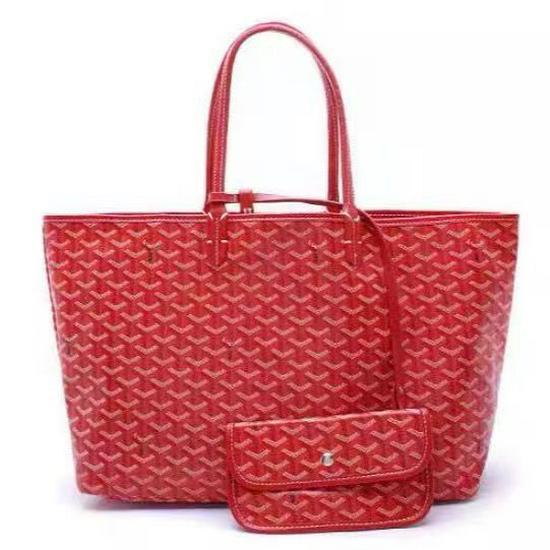 Geantă Tote Medie Goya Goyard cu model Pied-de-poule: Geantă de umăr mare, pentru mamici și navetiști