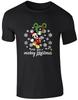Mickey Mouse Christmas Tshirt Vintage Funny Mickey Xmas Festive Gift Unisex Top