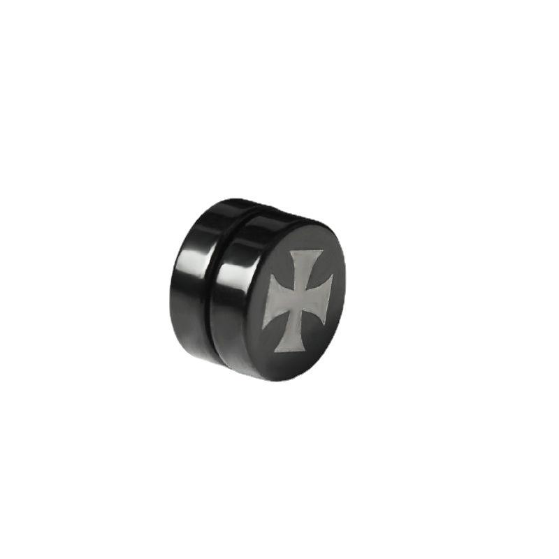 Pánské trendy magnetické náušnice a unisex falešné klipy na uši