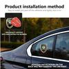 AAABU1 3D Metal Car Body Sticker Emblem Badge Rear Tail Trunk Decal Auto Accessories For Skoda Rapid Octavia Derivative Enyaq-iV
