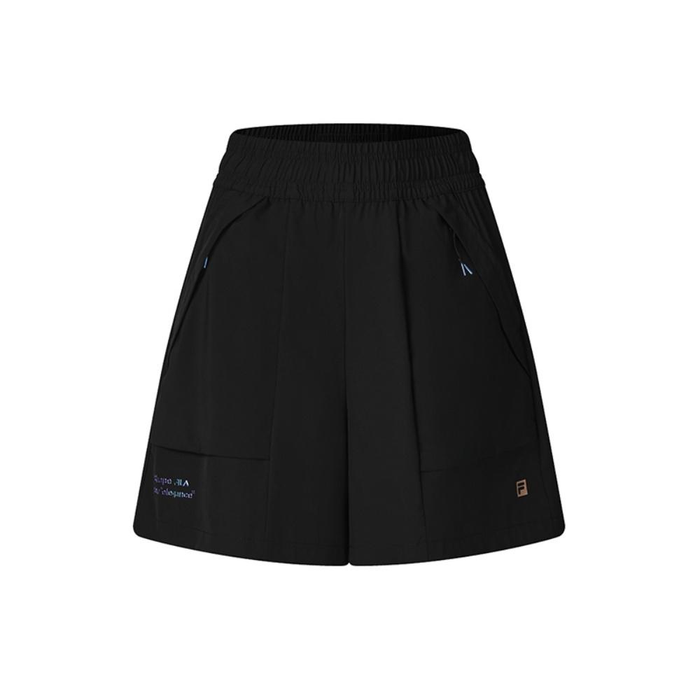 New FILA Fitness Series Casual Shorts Women's Pitch Black A11W521801FBK
