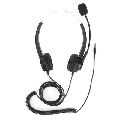 Telefon Headset Business Büro Callcenter Kabelgebundenes Headset für Festnetz-Desktop-Telefone VH500D 3.5 (Binaural)
