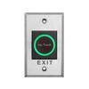 12/24V 5-15cm Abstand Einstellbar Berührungslose Ausgangstaste Türöffner Schalter Infrarotsensor Berührungsloser Metallknopf