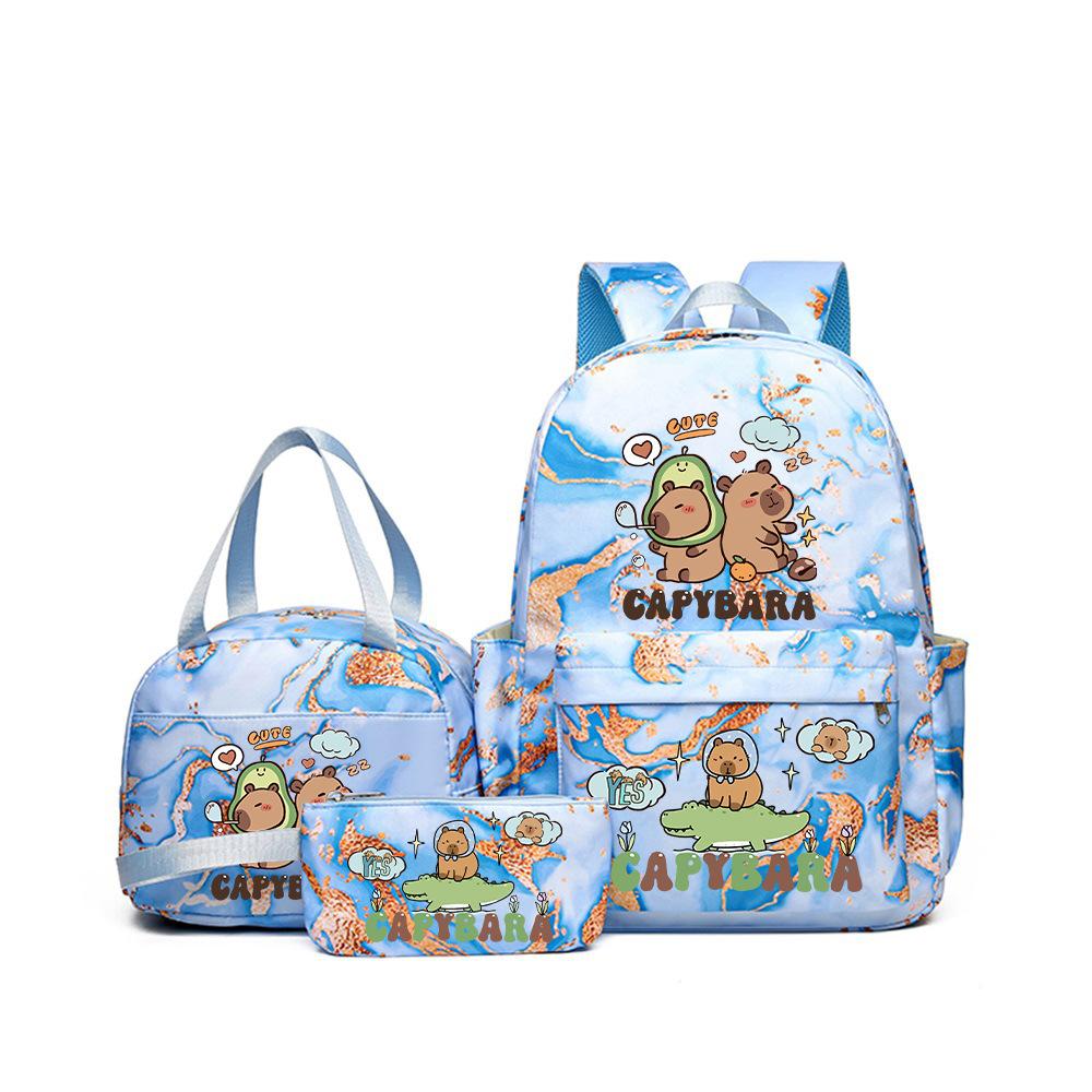 Kapibara girl cute cute schoolbag primary school students 3rd grade light backpack