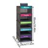 Foldable Kids Daily Clothes Organizer Side Pockets Closet Hanging Storage Bag  Socks