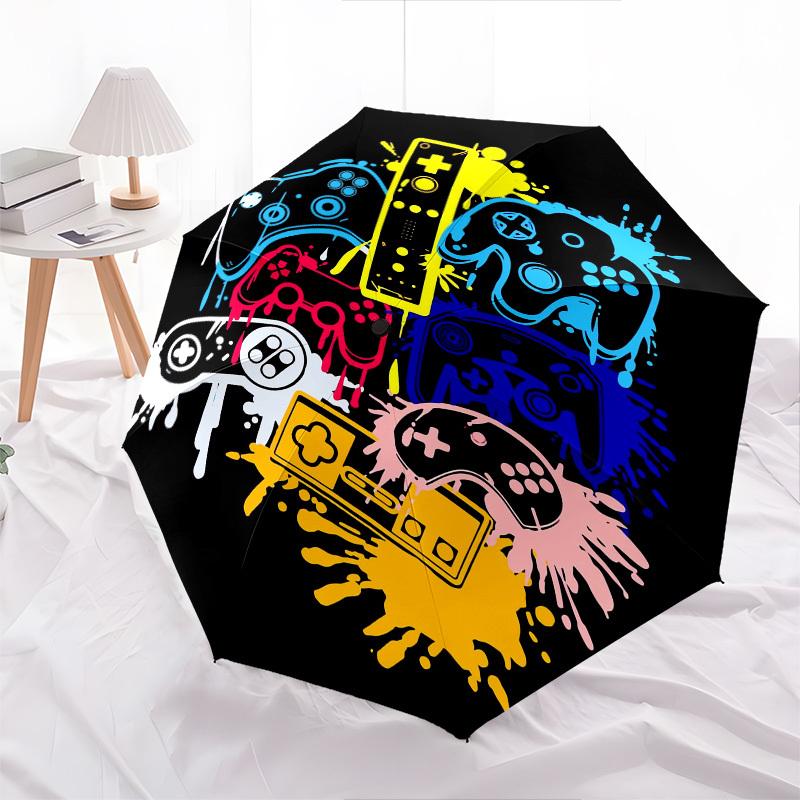 Gaming, Controllers- Automatic Umbrella,Suitable for Men and Women, Outdoor Accessories, Suitable for Birthdays 1019b