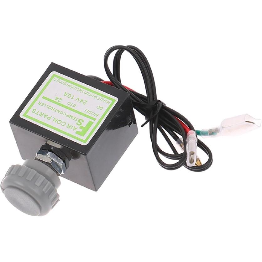 1PC 12V/24V Car Air Conditioner Electronic Thermostat Switch Temperature Control Auto Accessory Car Accessories(12V)