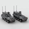 Militärische Kriegsserie B1 Rad-Sturmgeschütz Bausteine MOC Centauro Panzer Modell Kinder Puzzle Montage Spielzeug Geburtstagsgeschenk