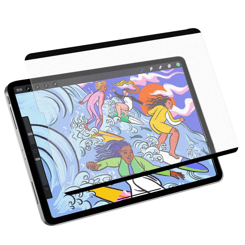 

Магнитная пленка типа бумаги для iPad Pro 13 M4 12.9 A16 10 9 10-го 9-го поколения Защитная пленка для экрана Air 11 M3 M2 5 4 3 2 Mini 7 6 A17 iPad10【11/10.9】New