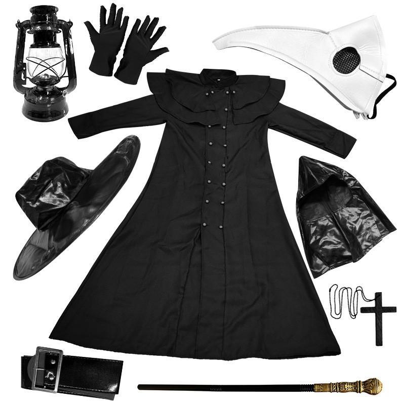 Steampunk Plague Doctor Costume Adults Halloween