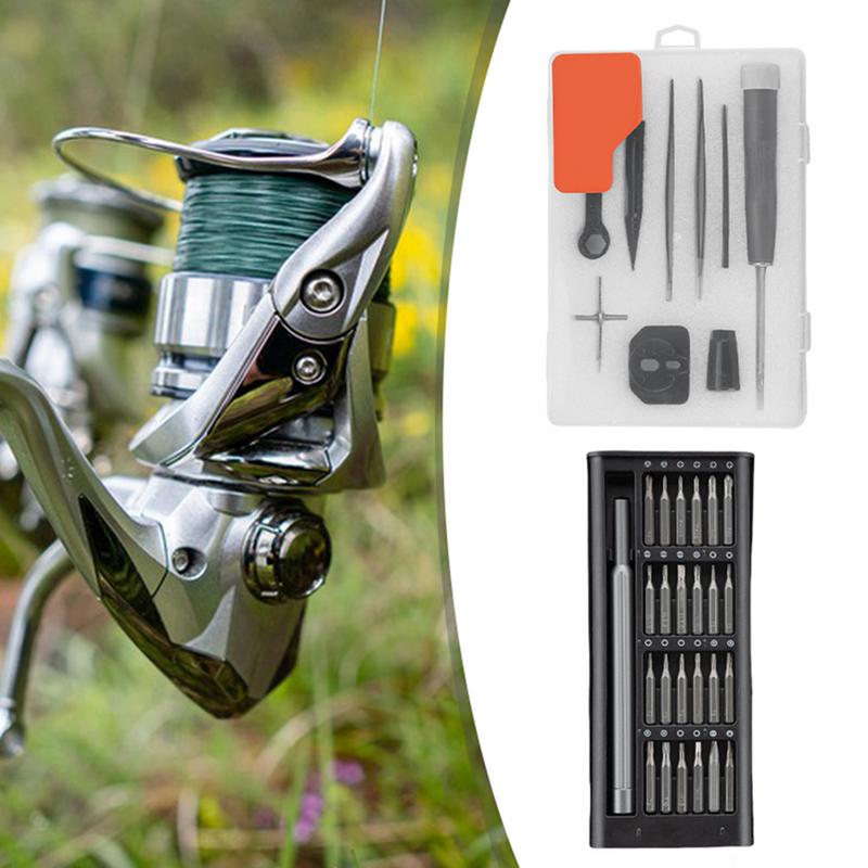 7/9pcs Fishing Reel Repair Tool Kit Spinnings Baitcasting Reel Parts Disassembly Tools Portable Water Drop Reel Maintenance Kit