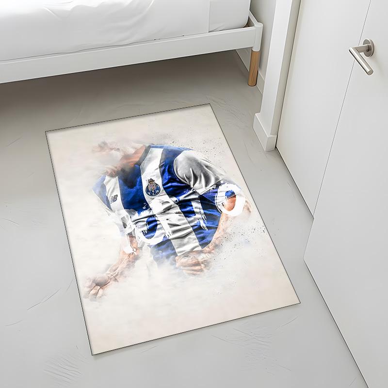 Futebol Clube do Porto (1) Rug Suitable For Living Rooms Bedrooms Computer Rooms Dining Areas And Placement Under Tables And Chairs Also An Ideal Choi