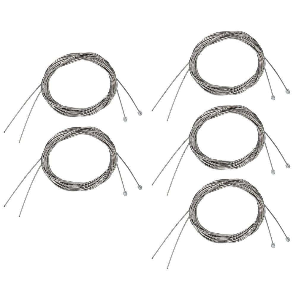 10Pcs Bike Shifter Cable Stainless Steel Rustproof Bicycle Gear Cable Shift Cable Wire for Mountain