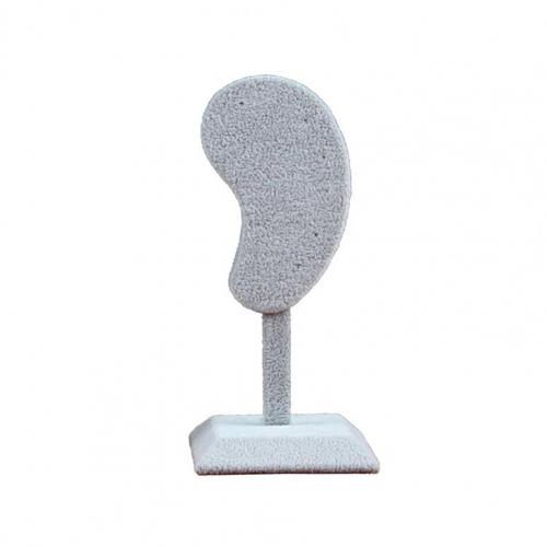 Women Earring Display Stand Muti-purpose Ear-shaped Flannel Earring Holder Organizer Earring Jewelry Packaging & Display